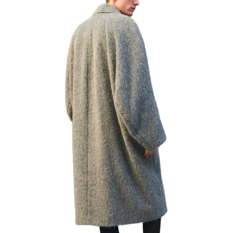 ZARA Coats Men Lake Green-4