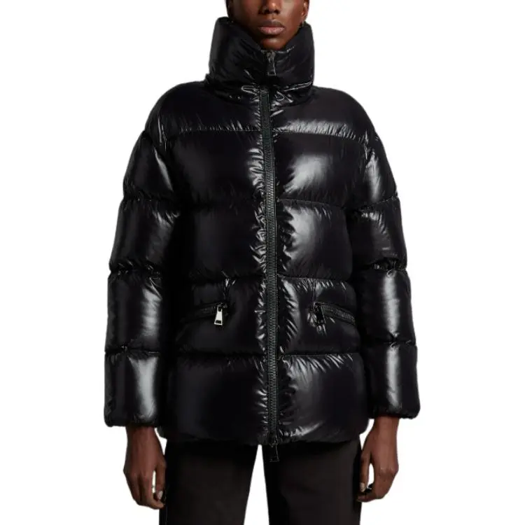 Moncler Down Jacket Winter Women's Black-4