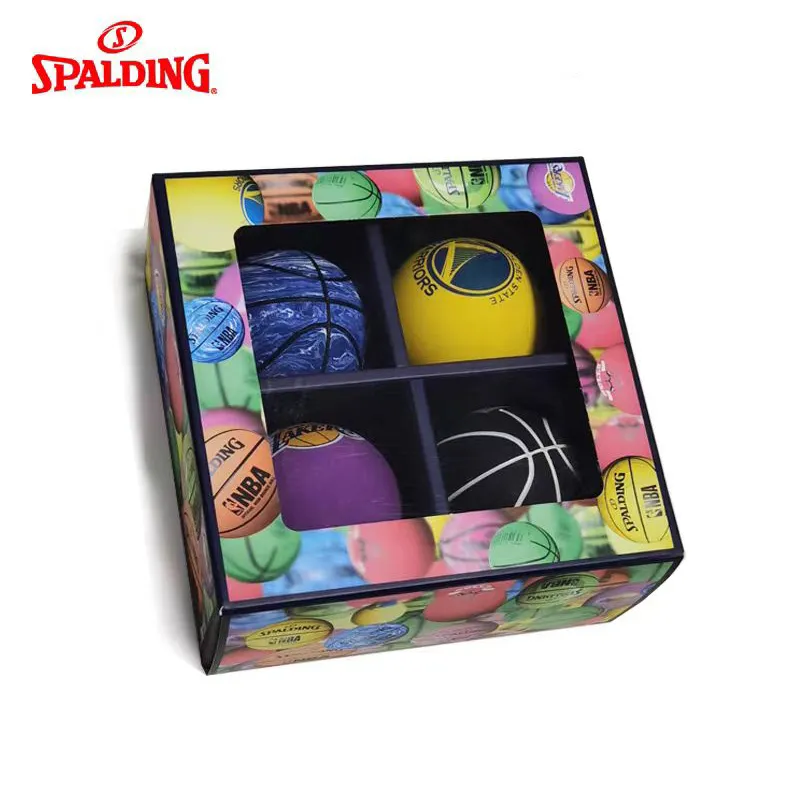 SPALDING Small Ball Collection Rubber Basketball Mini Training Unisex-8