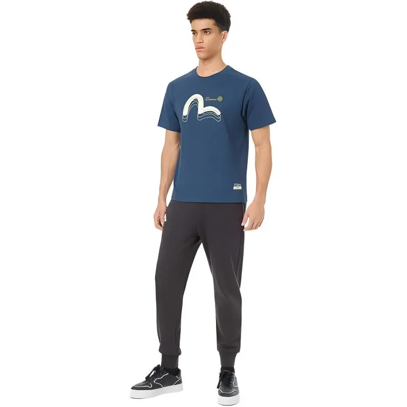 EVISU Sweatpants Men's Charcoal Gray-3