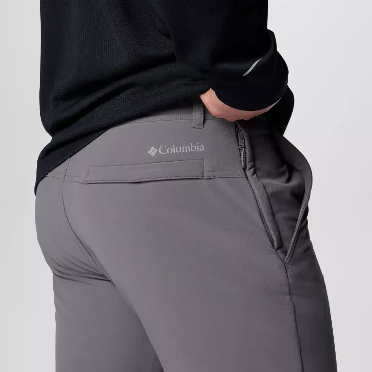Columbia Black Mesa Warm Casual Pants Men's Gray-4