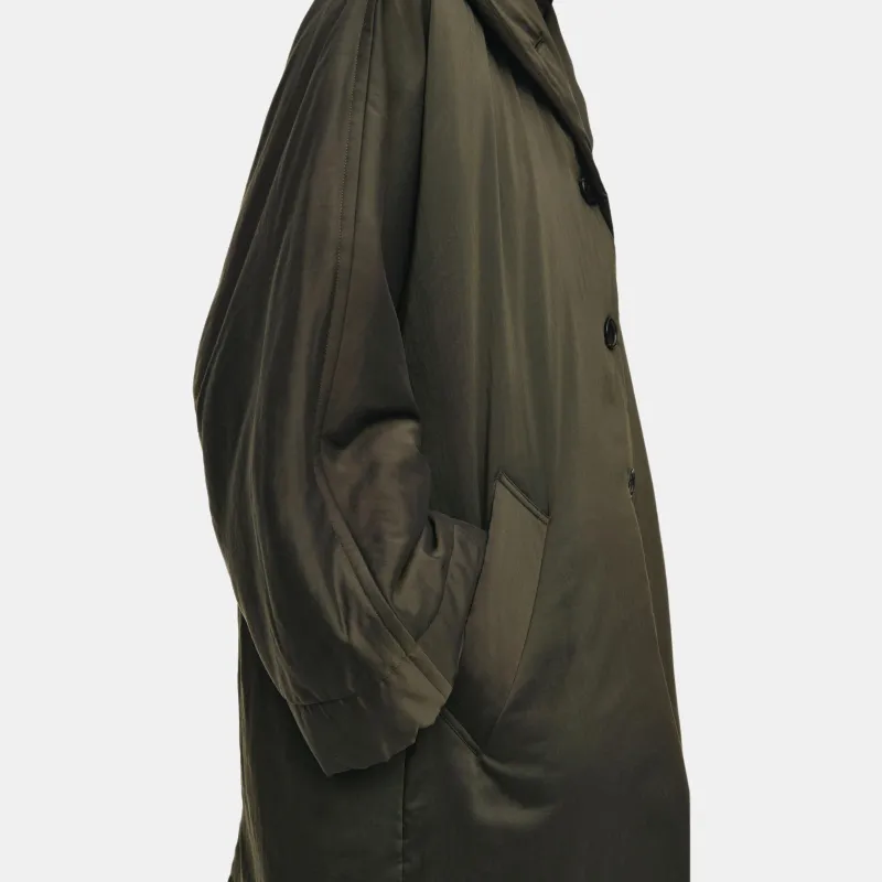 COS Coats Women's Khaki Green-3