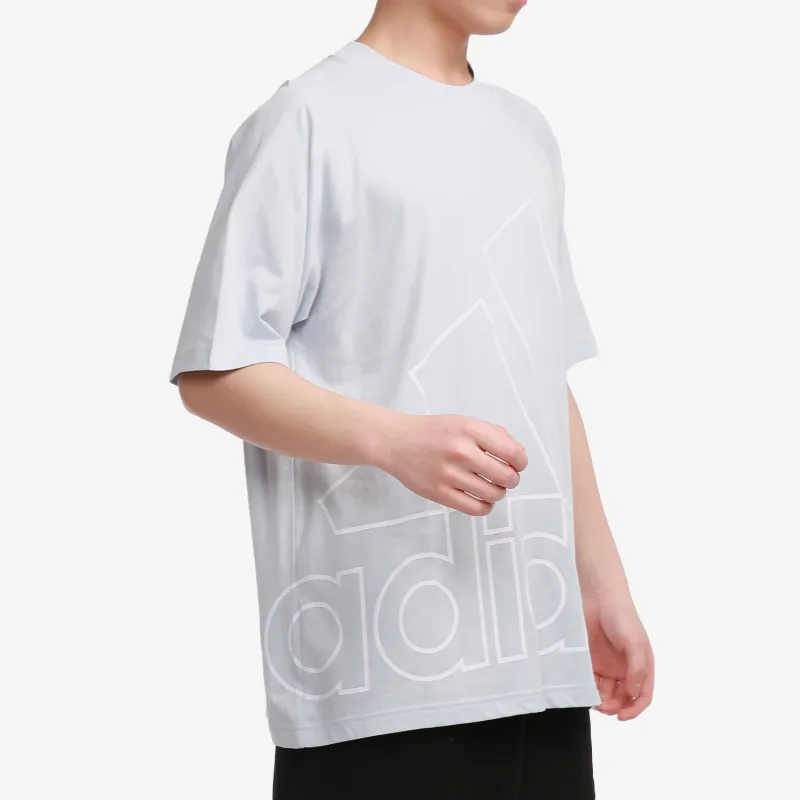 Adidas Set-in Sleeve T-Shirt Men's Blue-4
