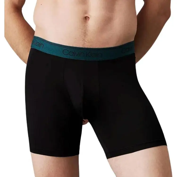 CALVIN KLEIN Underpants Europe Version Men's 3 Pack Black-1