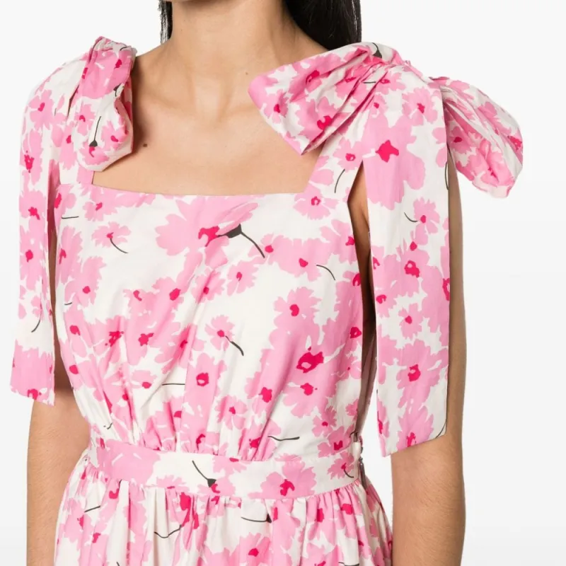 MSGM Slip Dresses Women's Pink-4
