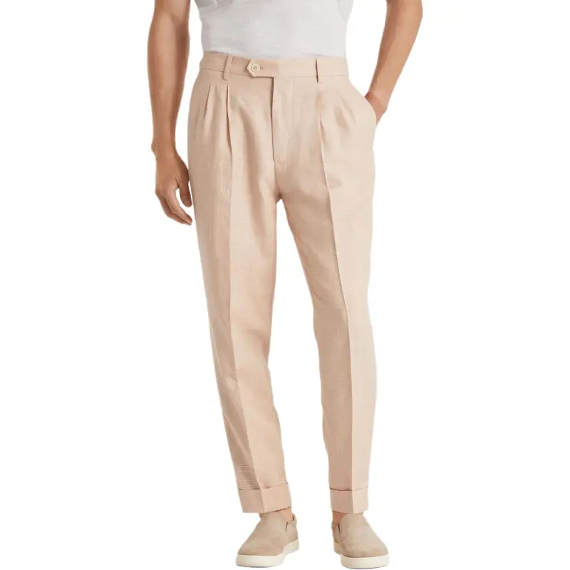 Brunello Cucinelli Prince Of Wales check Trousers-2