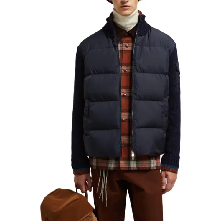 Moncler Quilted Knit Padded Cardigan-3