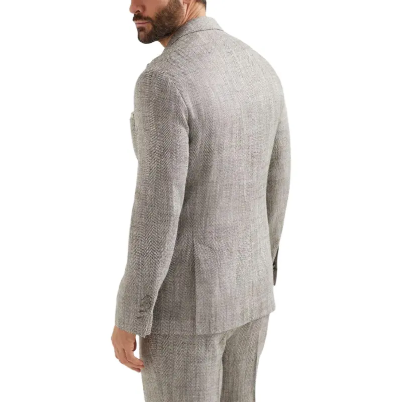 Brunello Cucinelli Chevron Blazer-2