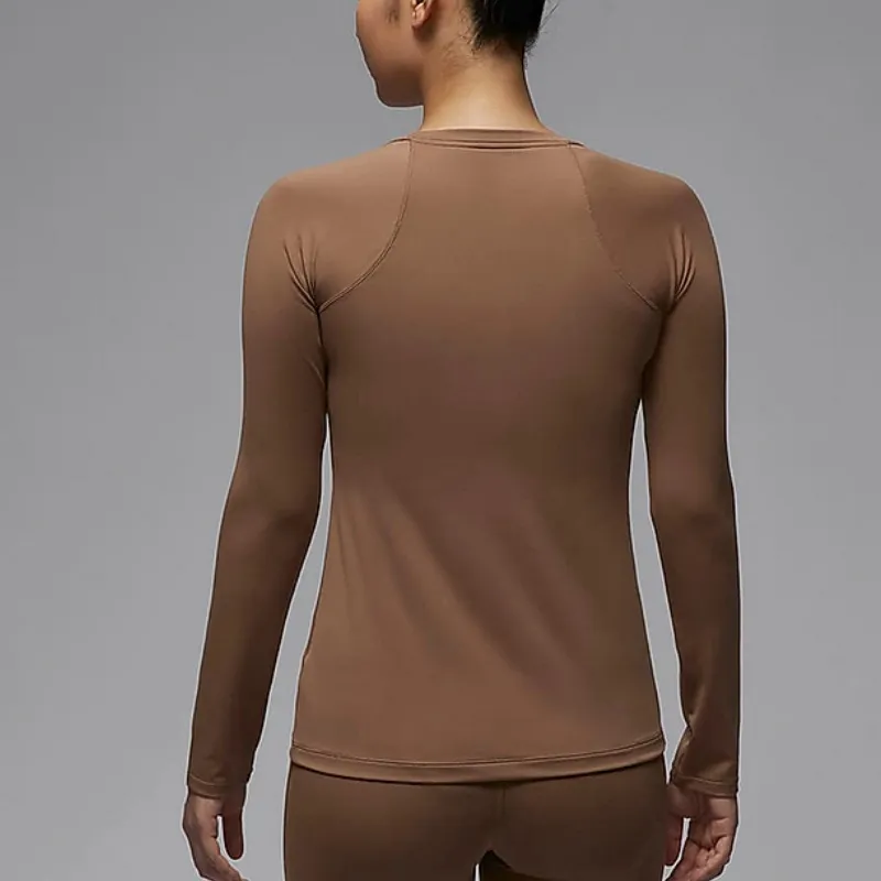 Jordan T Shirts Women's Brown-2