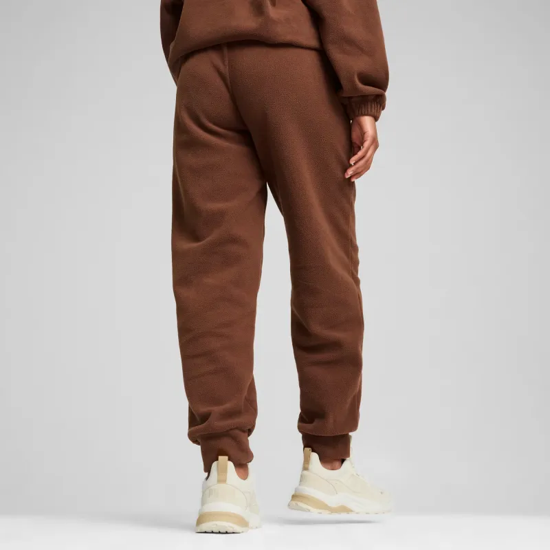 PUMA ESS ELEVATED FW24 Casual Pants Women's Brown-4