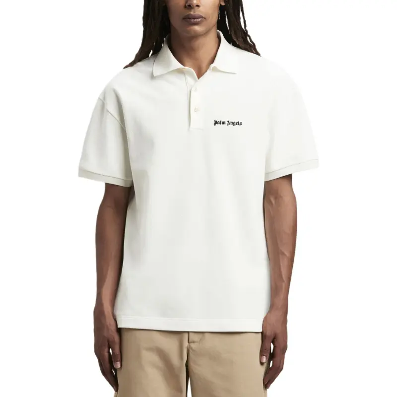 PALM ANGELS Logo Polo-3