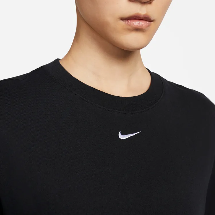 Nike Short Sleeved Dresses Women's Black-5