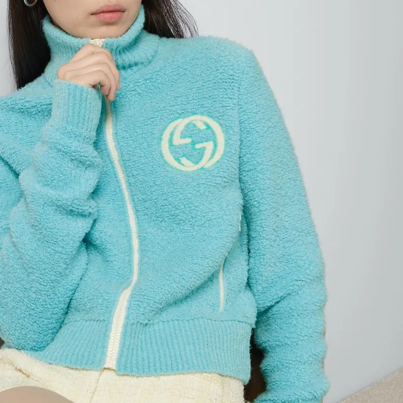 GUCCI SS24 Sweater Women's Blue-3