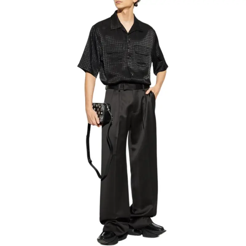 AMIRI Flap Pocket Short Sleeved Shirt-1