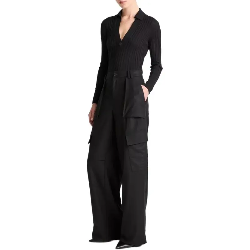 VINCE Cargo Pants Women's Black-1