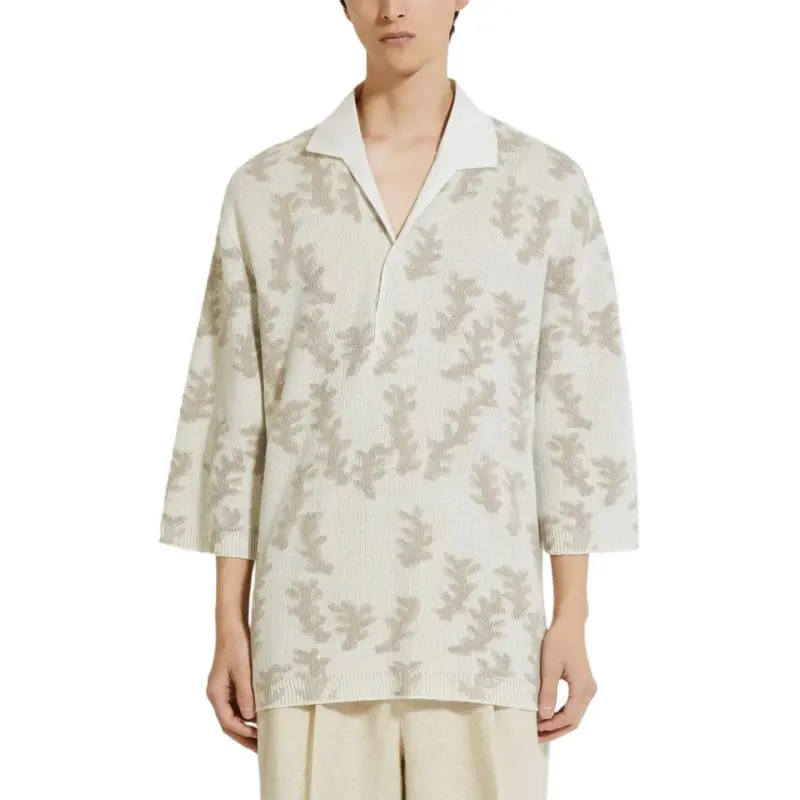 Ermenegildo Zegna Oasi Lino Polo Shirt-1