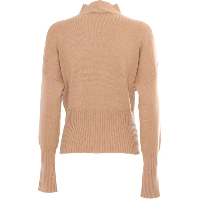 MaxMara Studio High Neck Long Sleeved Jumper-1