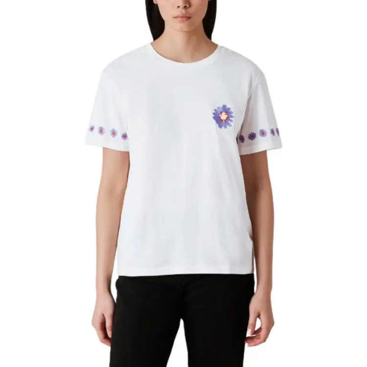 Paul Smith Ps Daisy Embroidery T Shirt-1