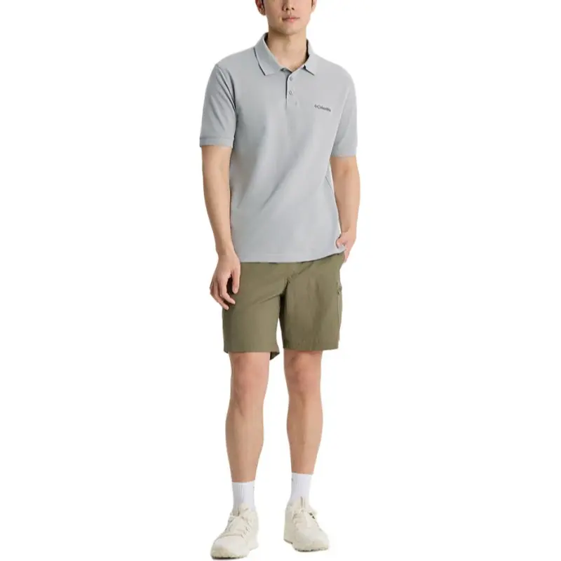 Columbia Polo Shirts Men Gray/039-2