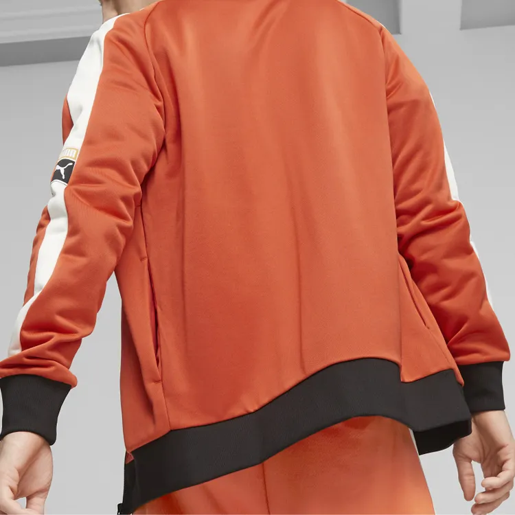 PUMA T7 FORWARD HISTORY Jacket Men's Orange-3