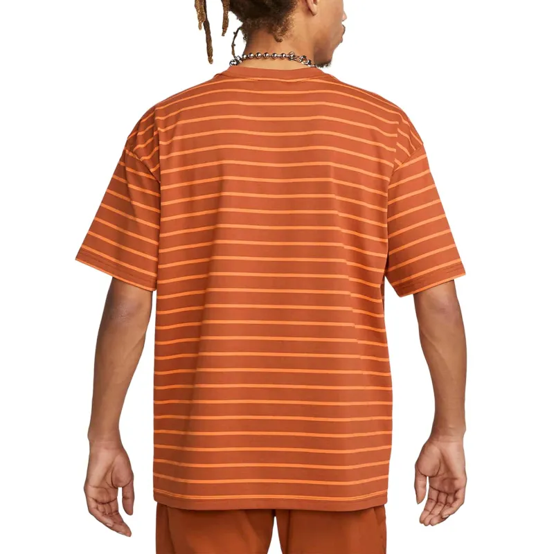 Nike T Shirts Men Orange-3