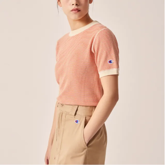 Champion SS24 Regular T Shirt Women's Orange-4