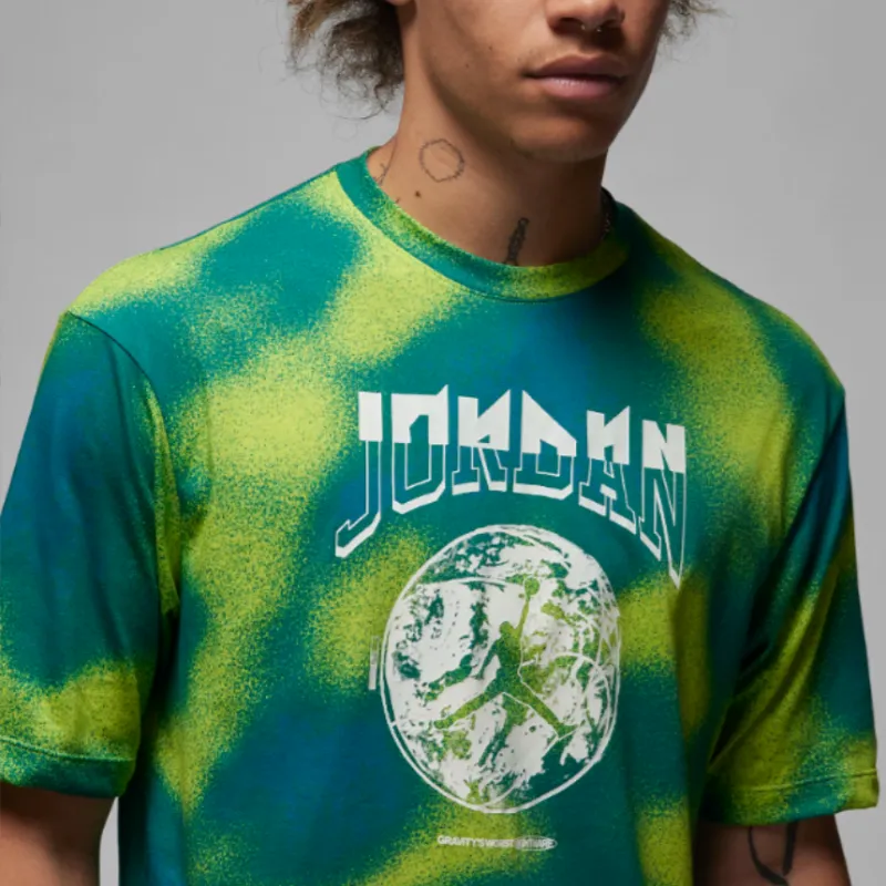 Jordan T Shirt Men's Pine Green-3