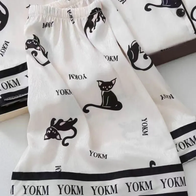 WANANNI Pajama Set Women's White-6