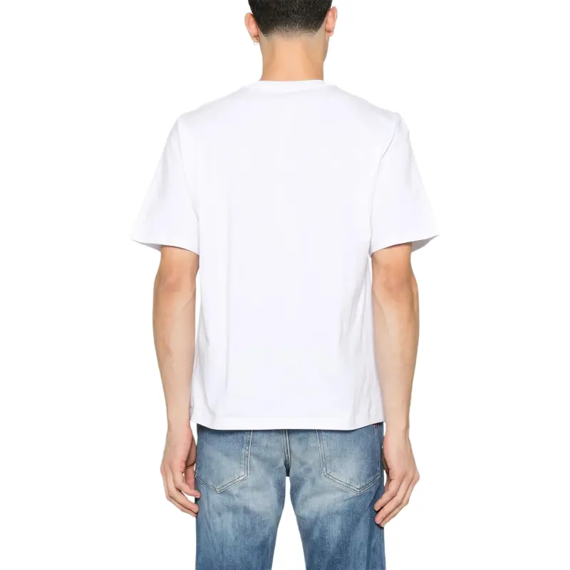 DIESEL T Boxt R20 Logo Printed Crewneck T Shirt-4