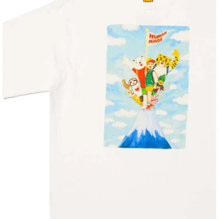 HUMAN MADE T-Shirt Unisex White-2