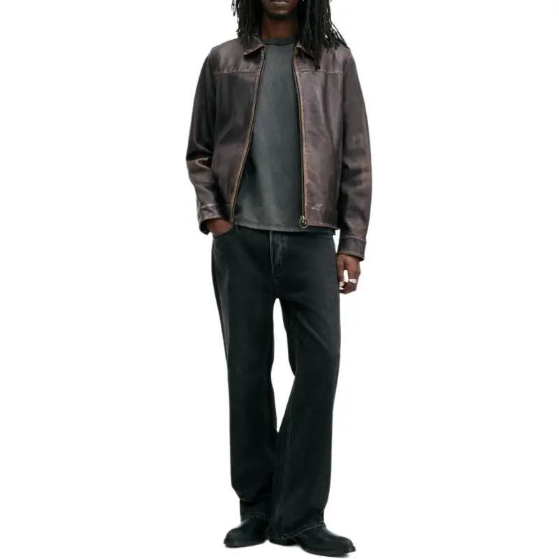 ALLSAINTS Classic Zip Up Jacket-2