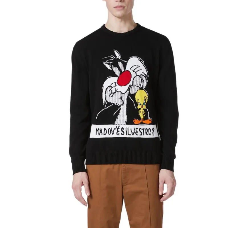 Iceberg Cartoon jacquard Sweater-2