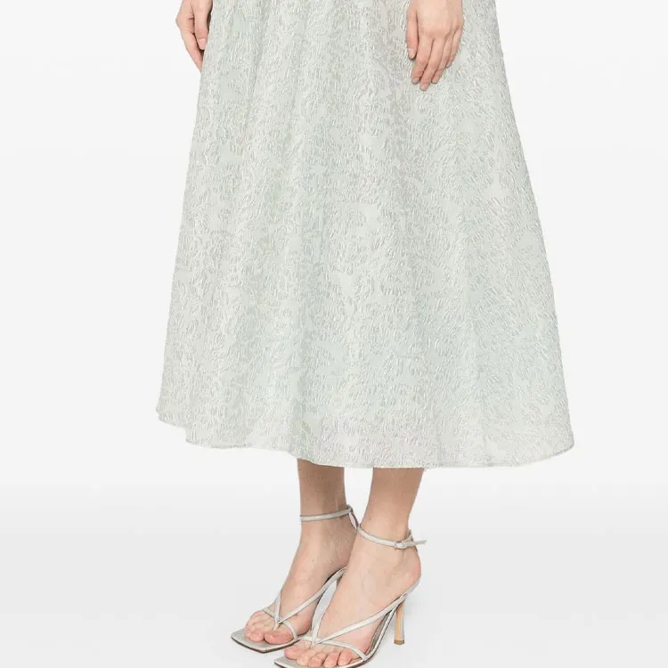 Marchesa Notte Floral Cloque Sweetheart Dress-4
