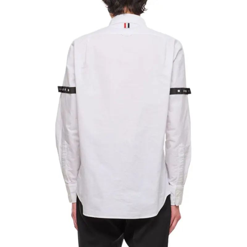 THOM BROWNE Long Sleeved Buttoned Shirt-4