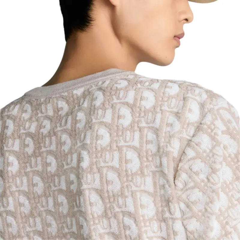 DIOR T Shirts Men Beige-4