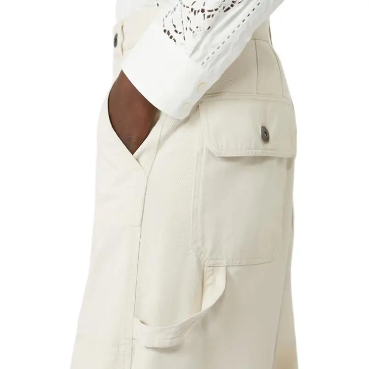 WEEKEND MaxMara Cargo Pants Women's White-4