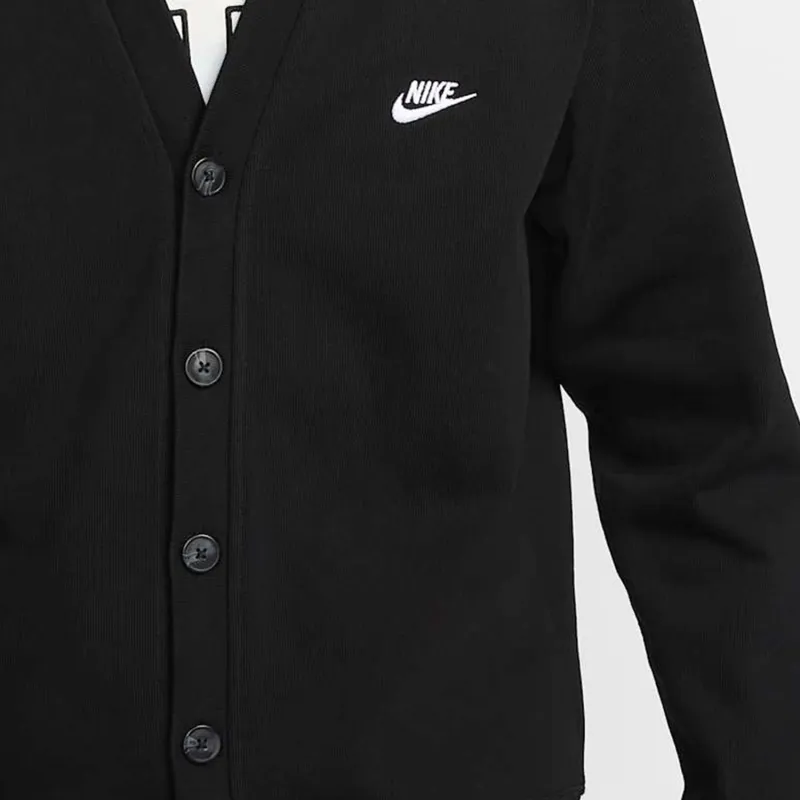 Nike Club FAIRWAY CARDIGAN Jackets & Coats Men's Black-4