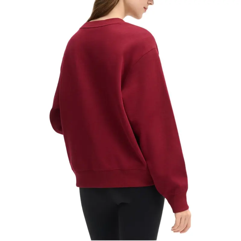 FILA Sweatshirt Women's Rose Burgundy-4