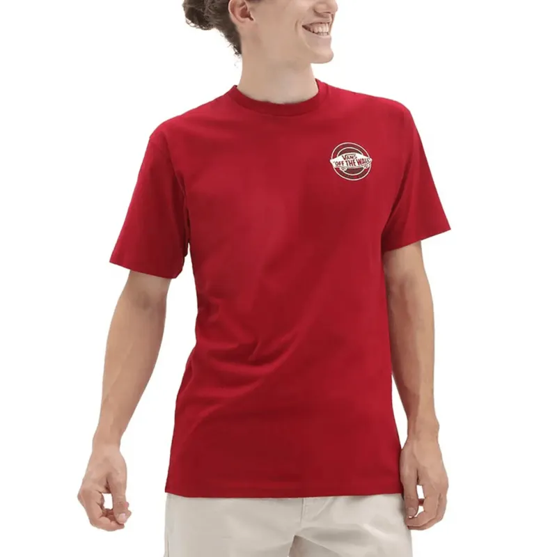 Vans T Shirts Men Red-1