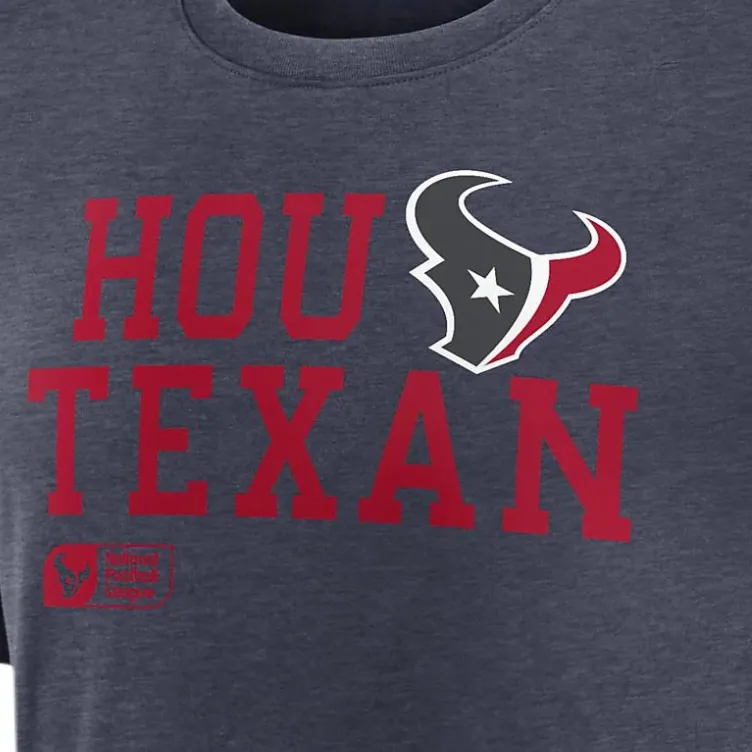 Nike Houston Texans Overlap Lockup Men's Nike Nfl T Shirt-1
