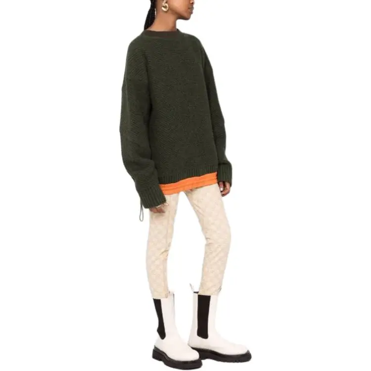 FENDI Leggings Women's Khaki-3