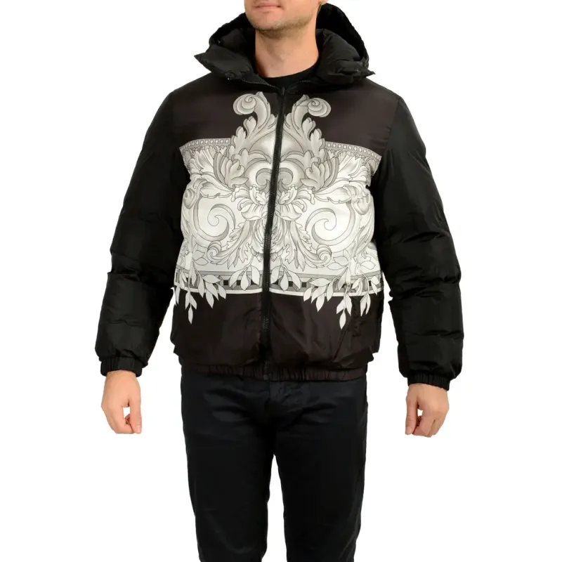 VERSACE FW23 Jackets & Coats Unisex Black-4