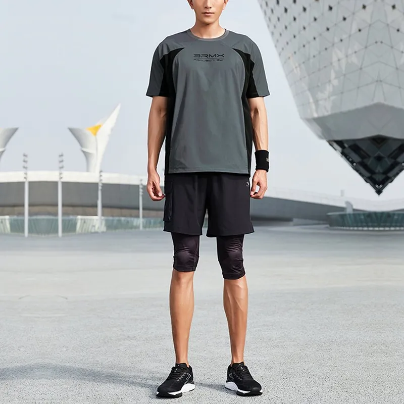 361° Raglan Sleeve T Shirt Men's Iron Gray-1