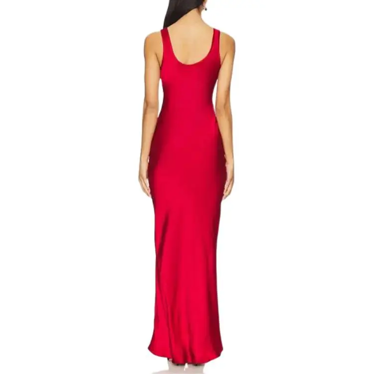 Anine Bing Sleeveless Dress Women's Red-1