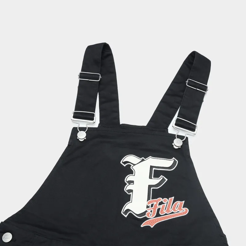 FILA FUSION Overalls Women's Jet Black-3