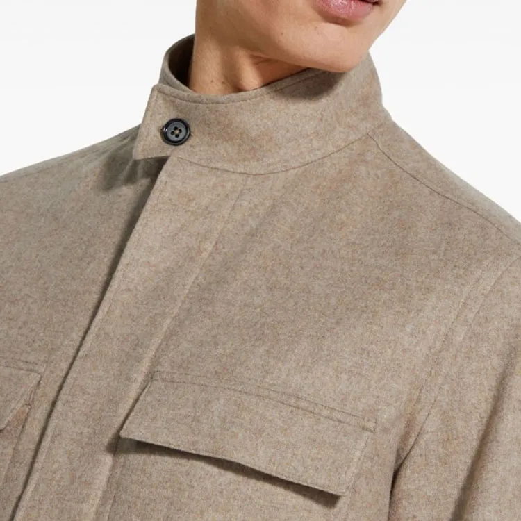 Ermenegildo Zegna Oasi Long Sleeved Overshirt-4