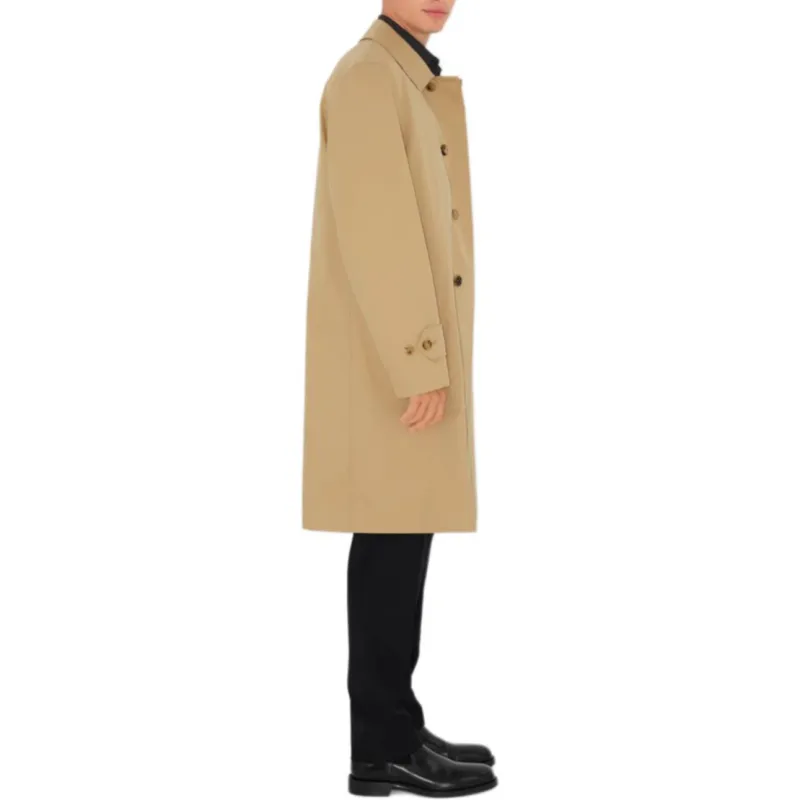 Burberry Long Sleeved Water Resistant Car Coat-3