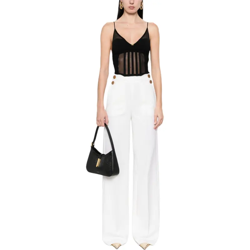 Elisabetta Franchi Semi Sheer Corset Top-1