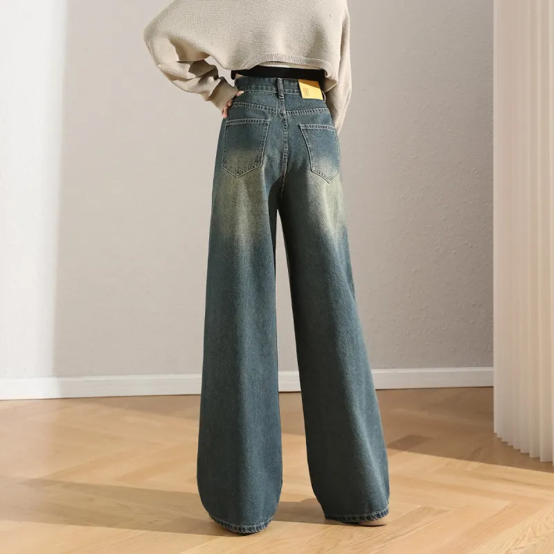 DEBRAND Jeans Women's Nostalgic Blue-4