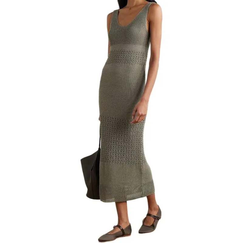 MaxMara Knitted Maxi Dress-1